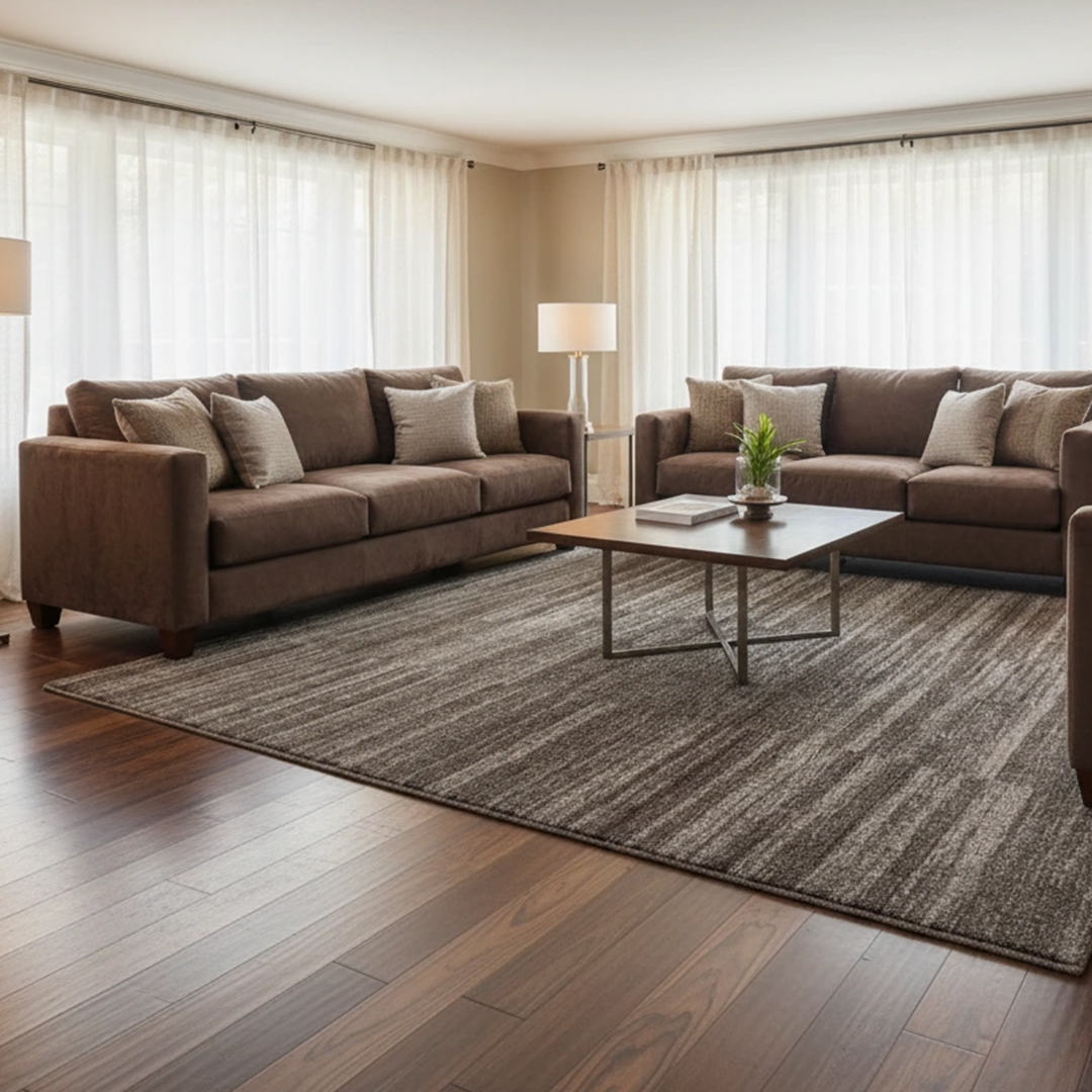 فرش‌گونه دیما پالاز کات هتلی کد 5700 رنگ موشی