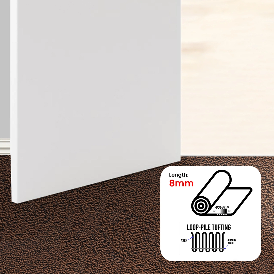 موکت نعنا قهوه‌ای پالاز کد 5932