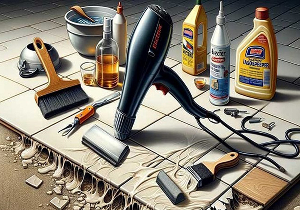 چگونه چسب موکت را از روی سرامیک پاک کنیم؟ [ایمن و بدون آسیب به کفپوش]