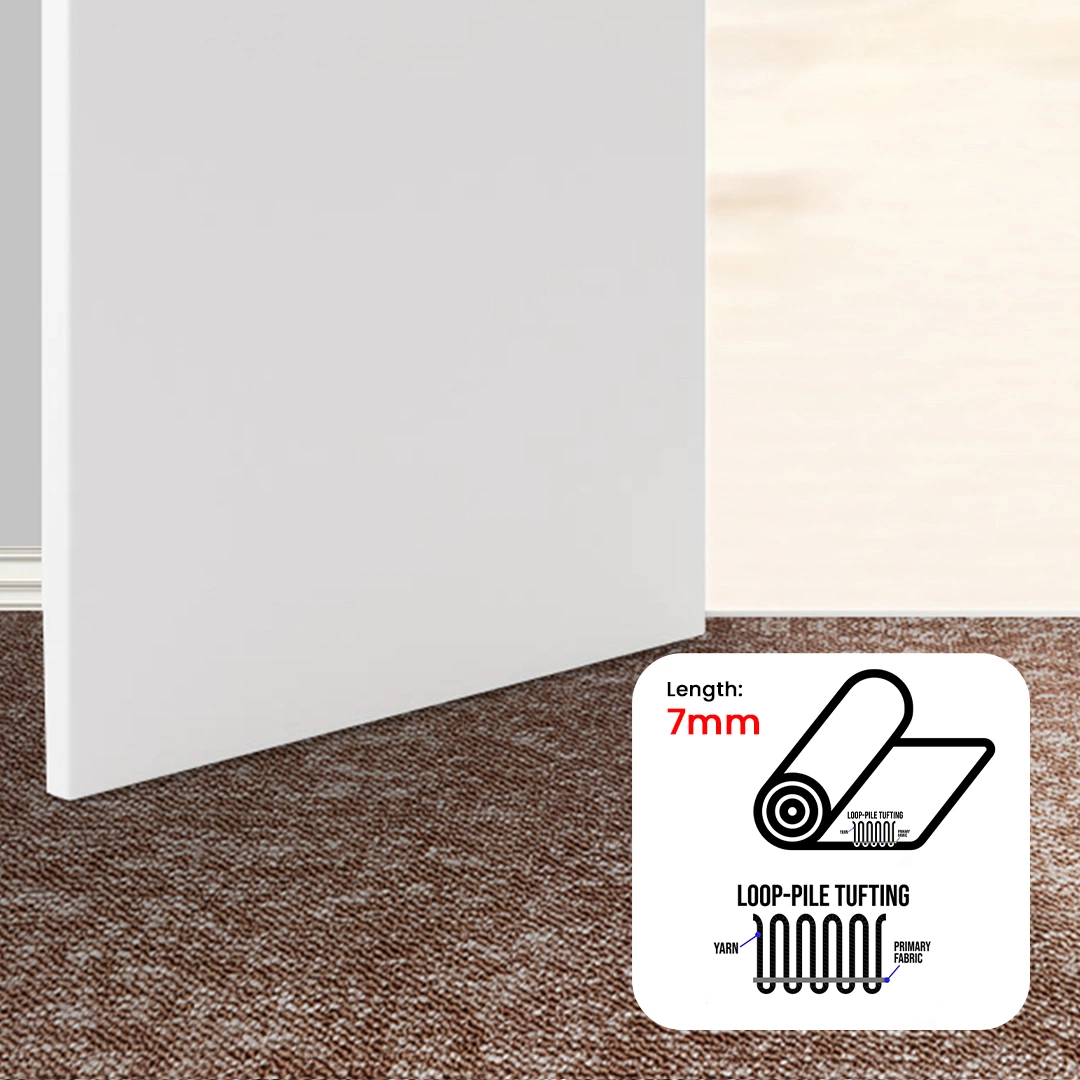 موکت شبنم شکلاتی پالاز کد 5975