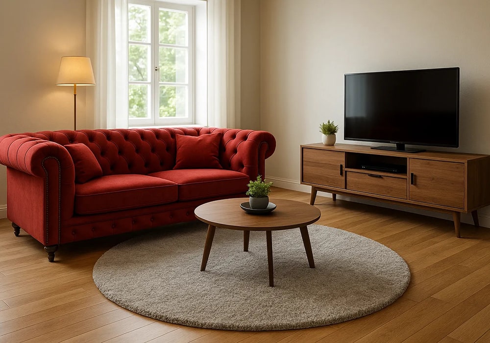 چیدمان صحیح فرش‌ موکت (فرش گونه) پالاز موکت | راهنمای جامع دکوراسیون مدرن