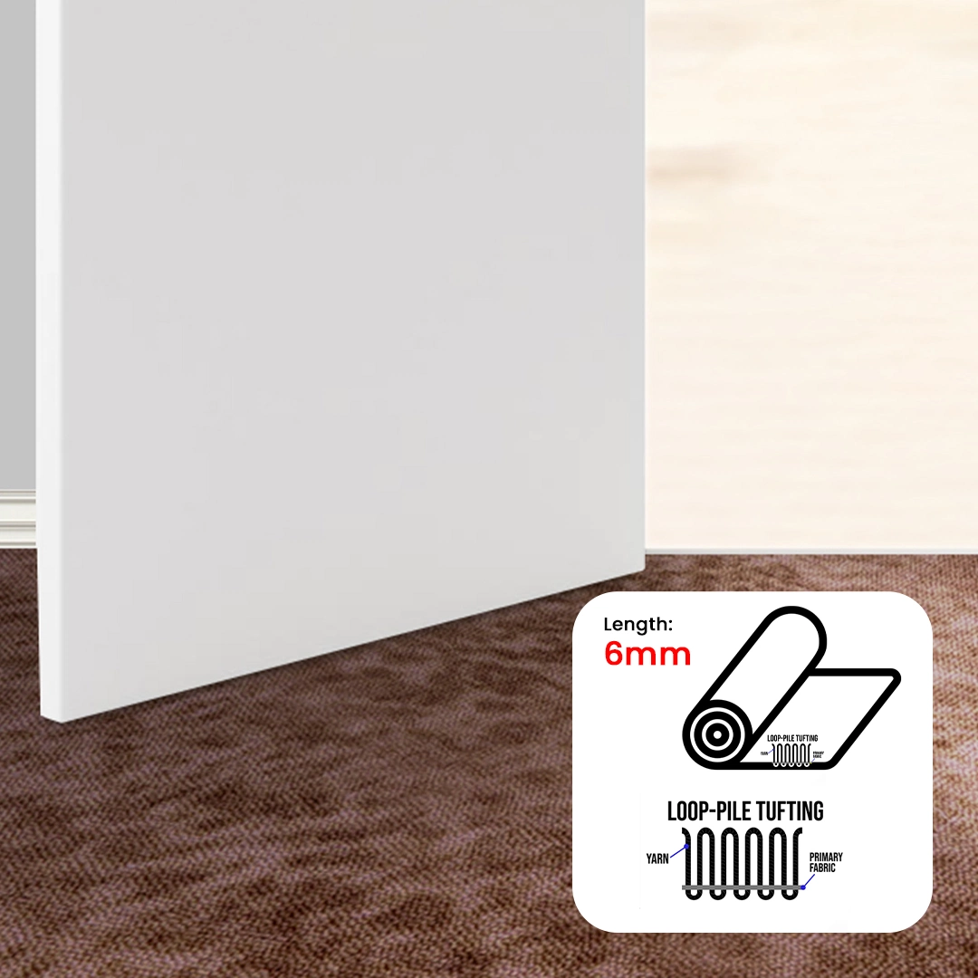 موکت پتینه شکلاتی پالاز کد 5508